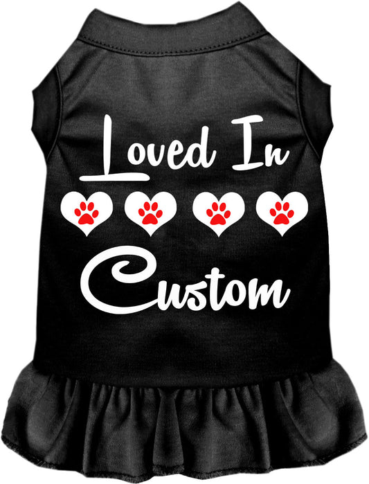 Custom Loved In Pet Dress