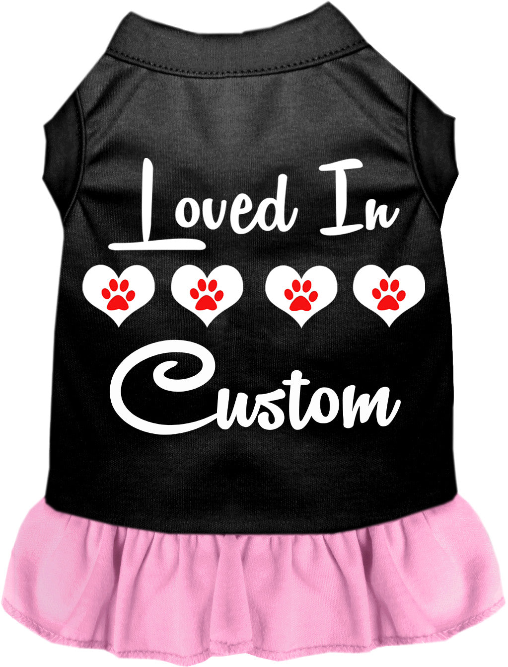 Custom Loved In Pet Dress