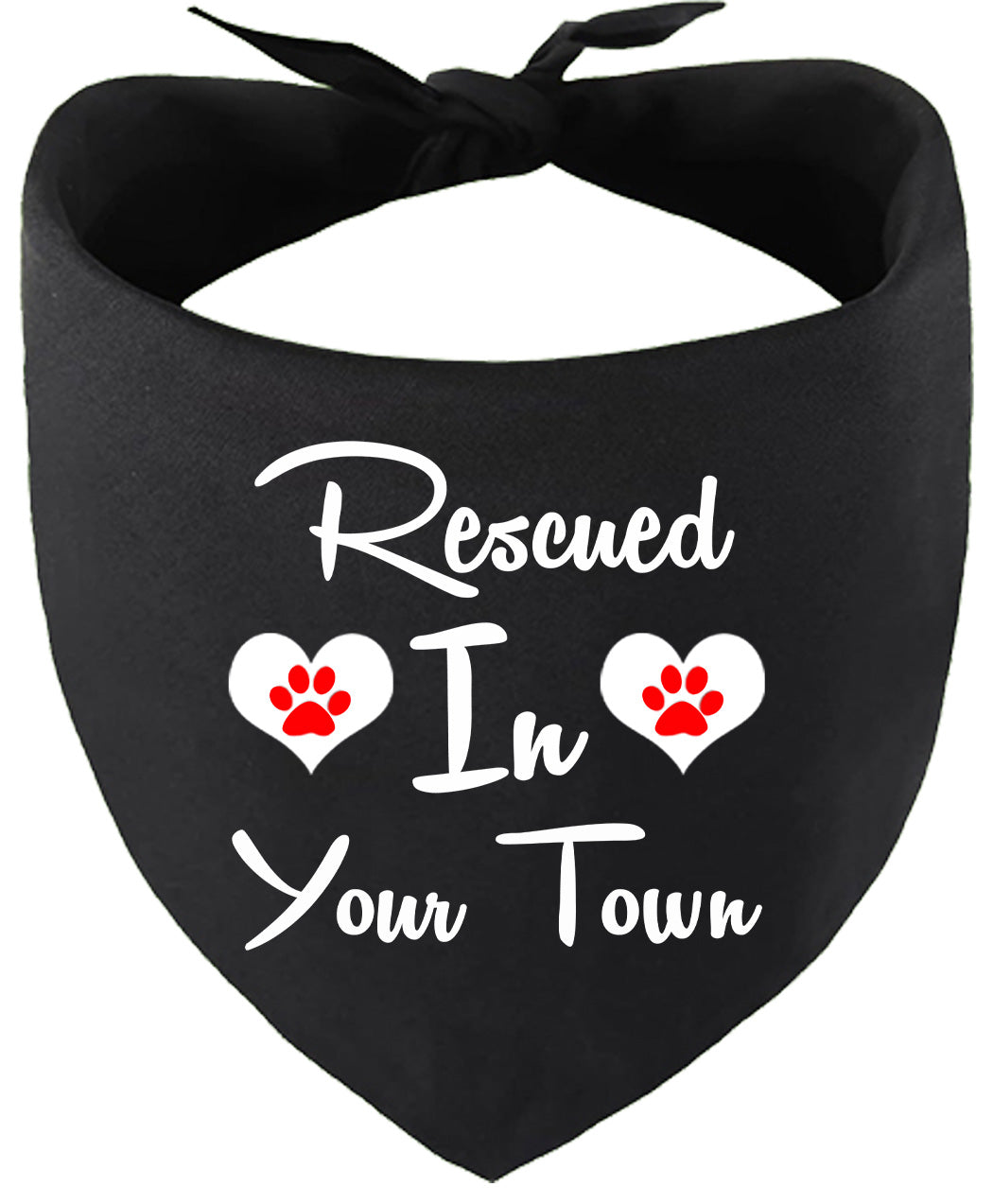 Custom Rescued In Pet Bandana