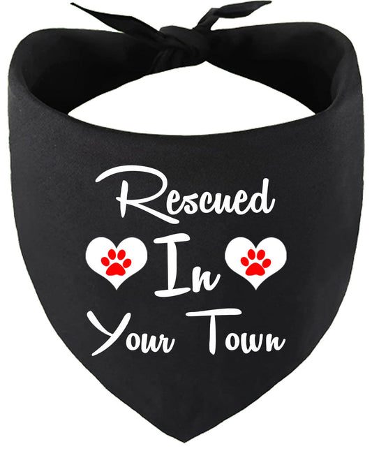 Custom Rescued In Pet Bandana