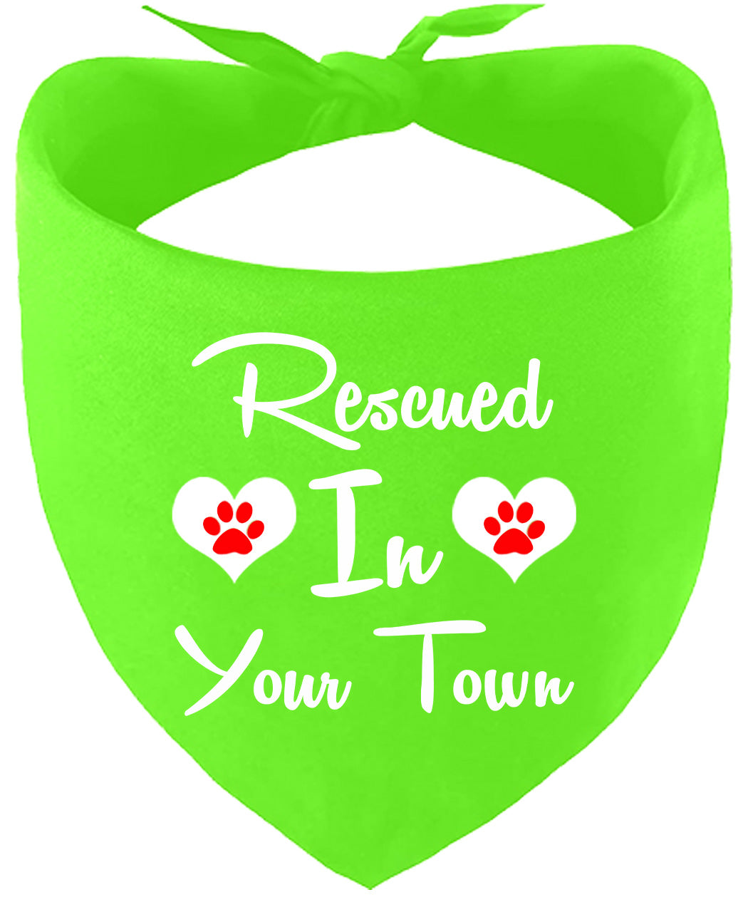 Custom Rescued In Pet Bandana