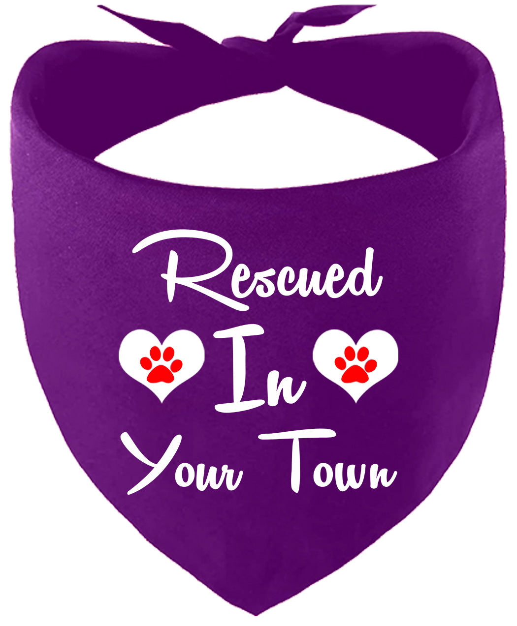 Custom Rescued In Pet Bandana