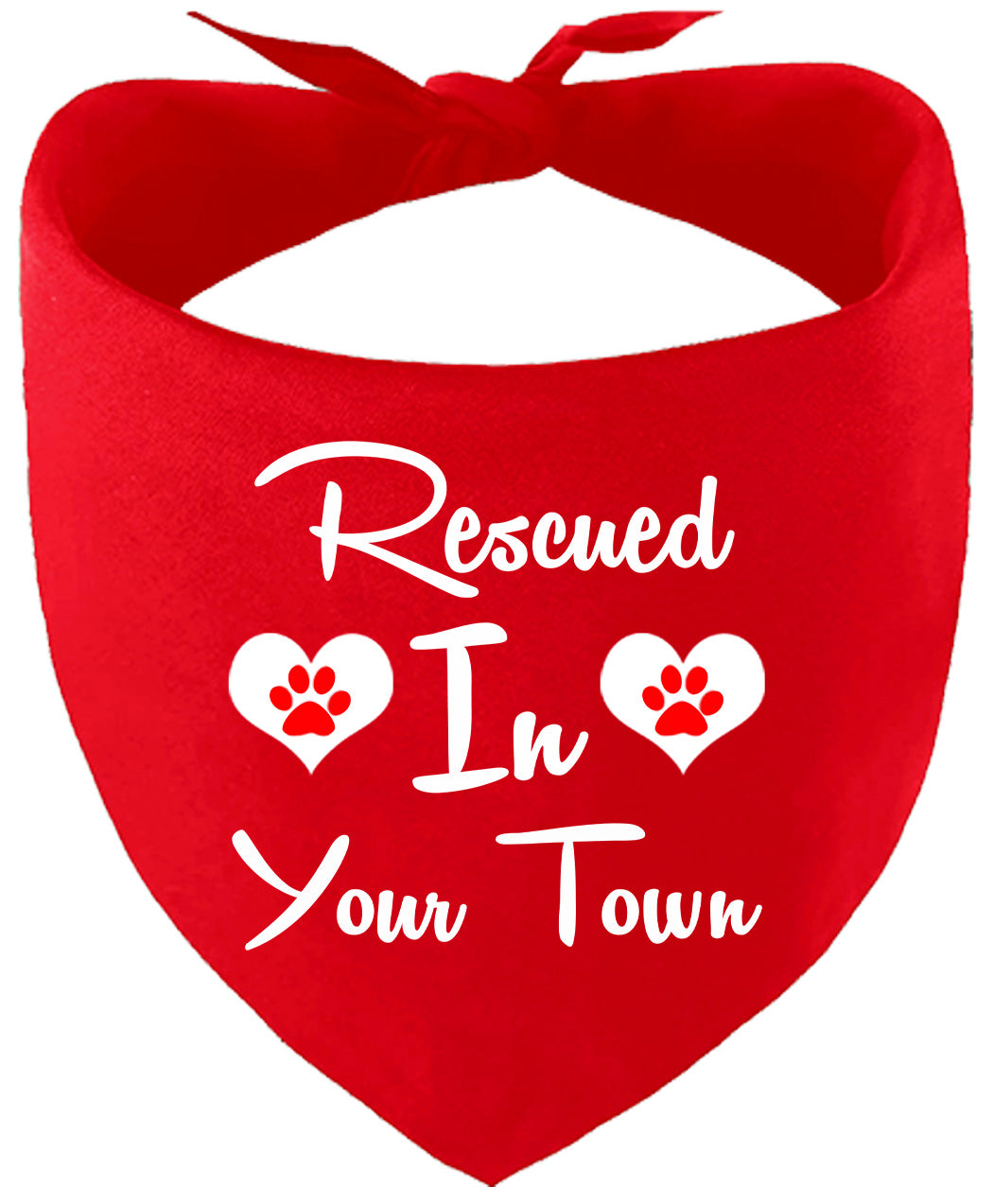 Custom Rescued In Pet Bandana