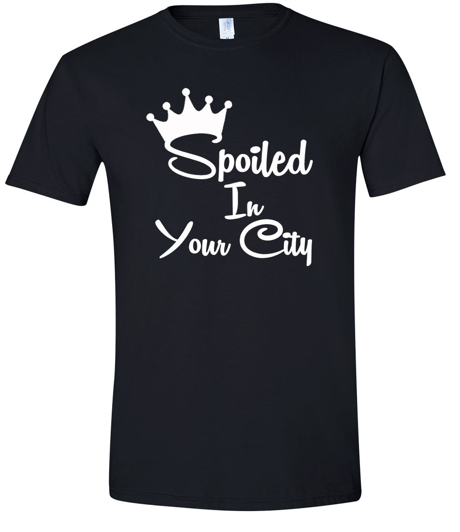 Custom Spoiled In Adult Gildan Soft Shirt