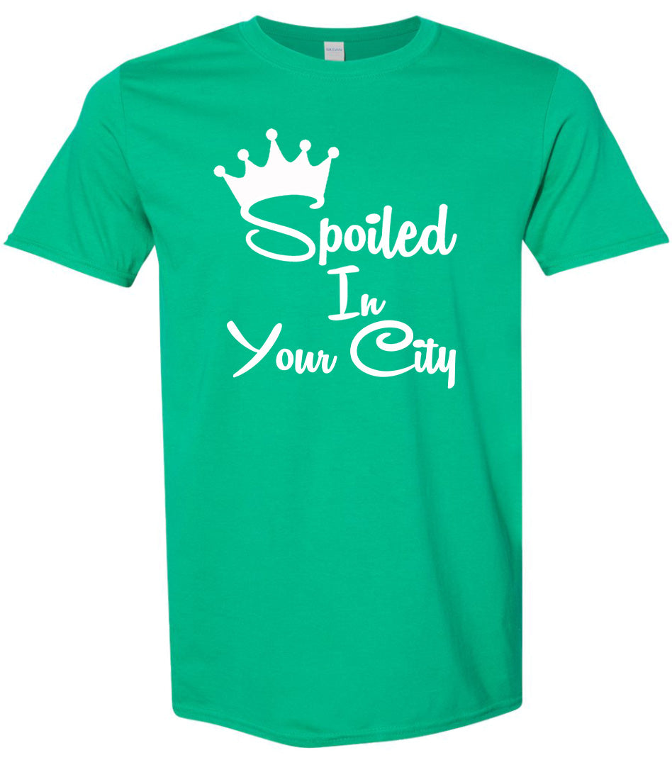 Custom Spoiled In Adult Gildan Soft Shirt