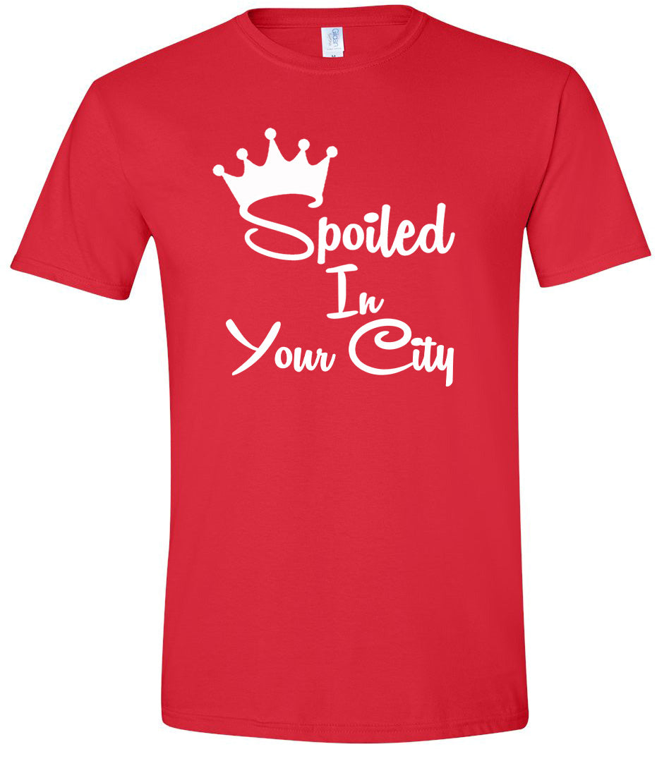 Custom Spoiled In Adult Gildan Soft Shirt