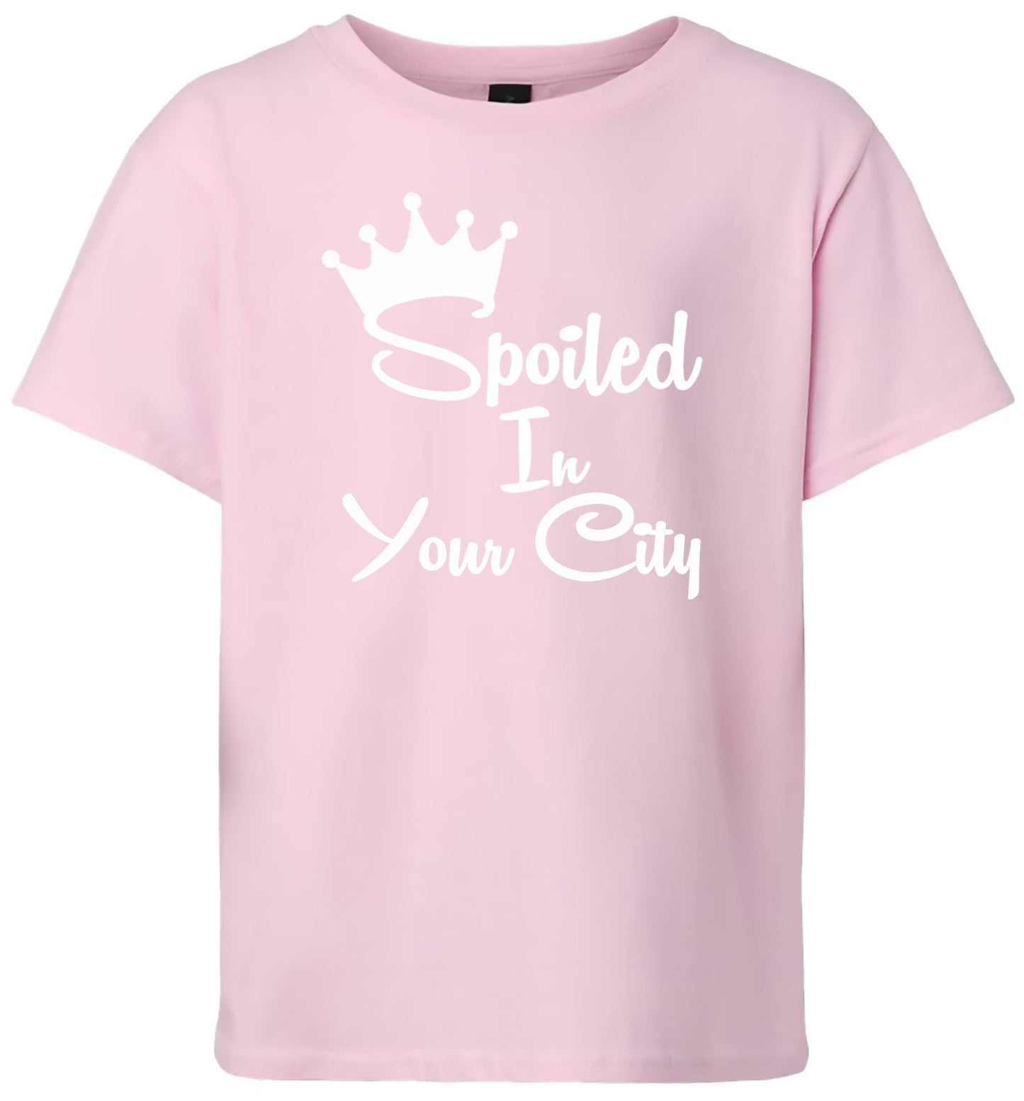 Custom Spoiled In Children's Gildan Soft Shirt