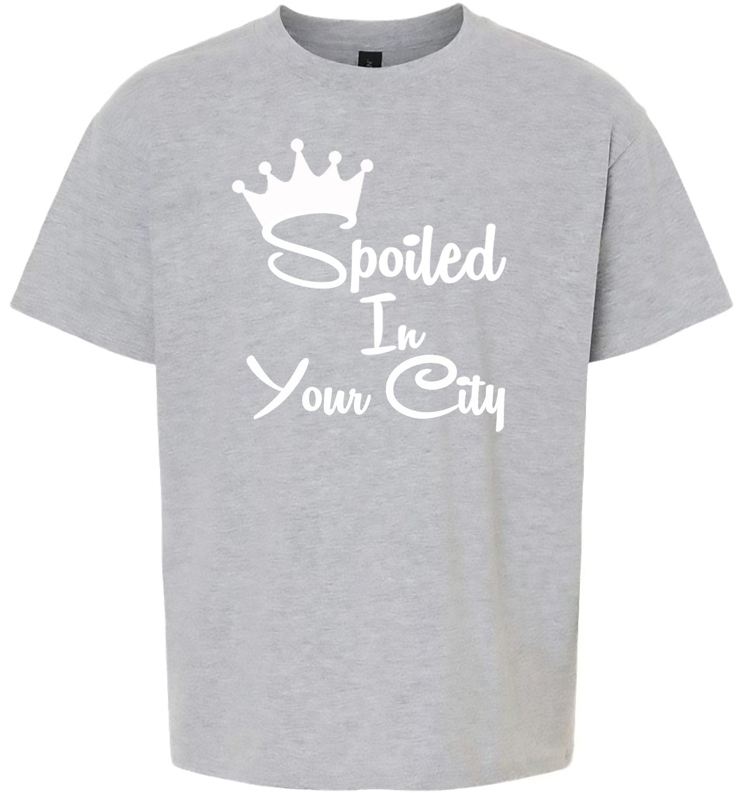 Custom Spoiled In Children's Gildan Soft Shirt
