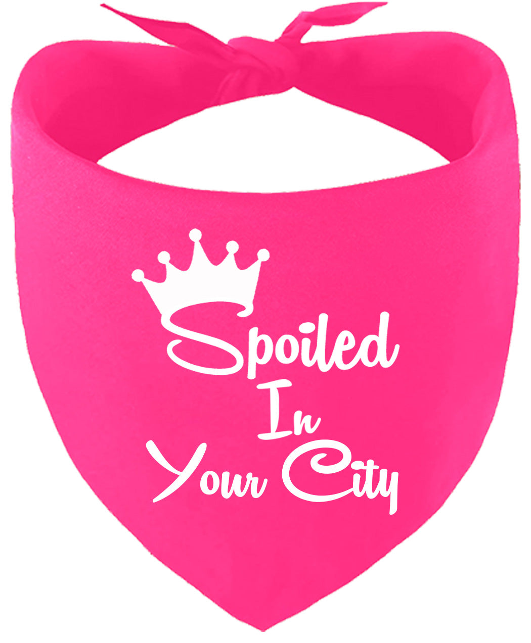 Custom Spoiled In Pet Bandana