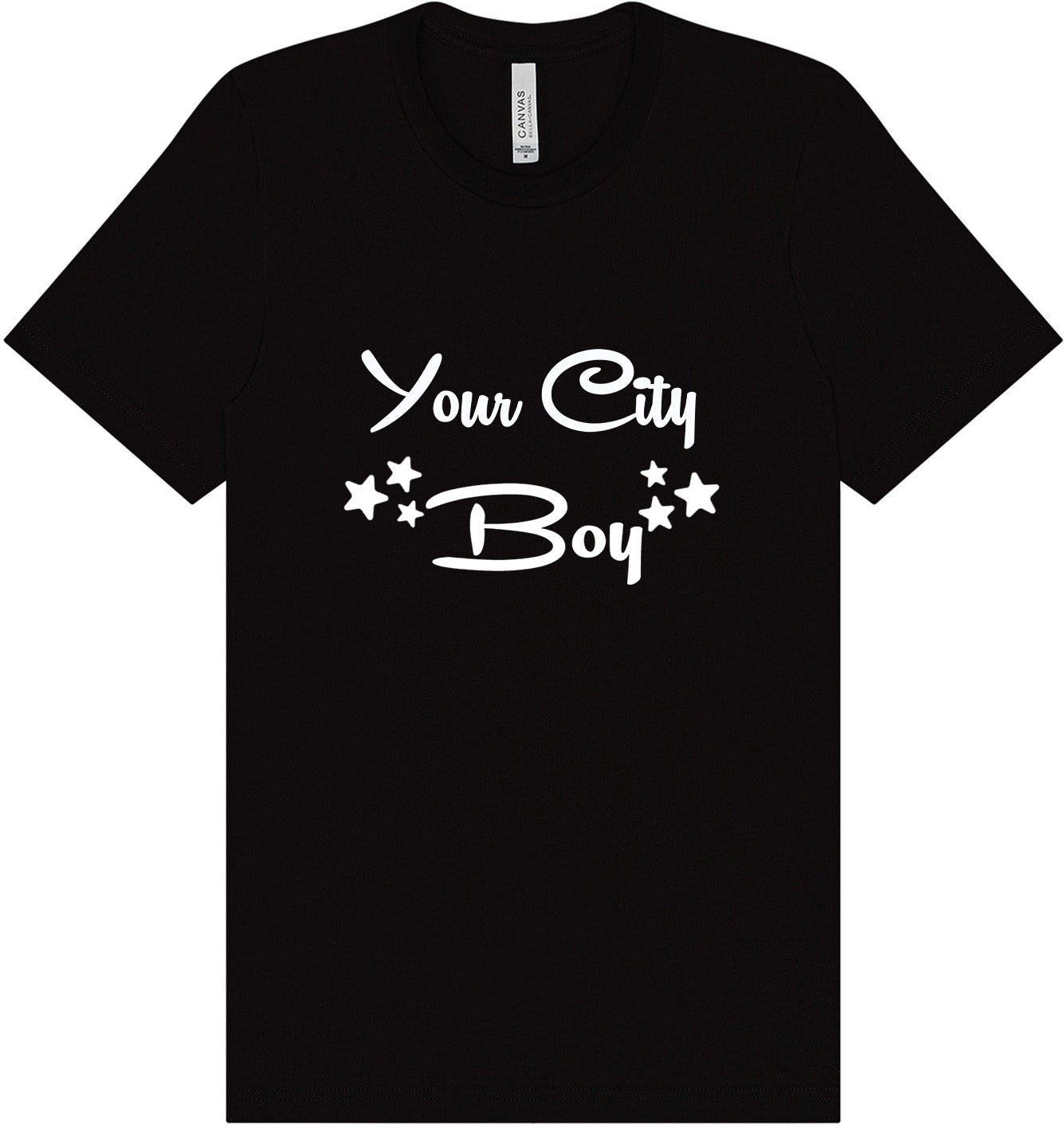 Custom Boy Adult Bella Canvas Shirt