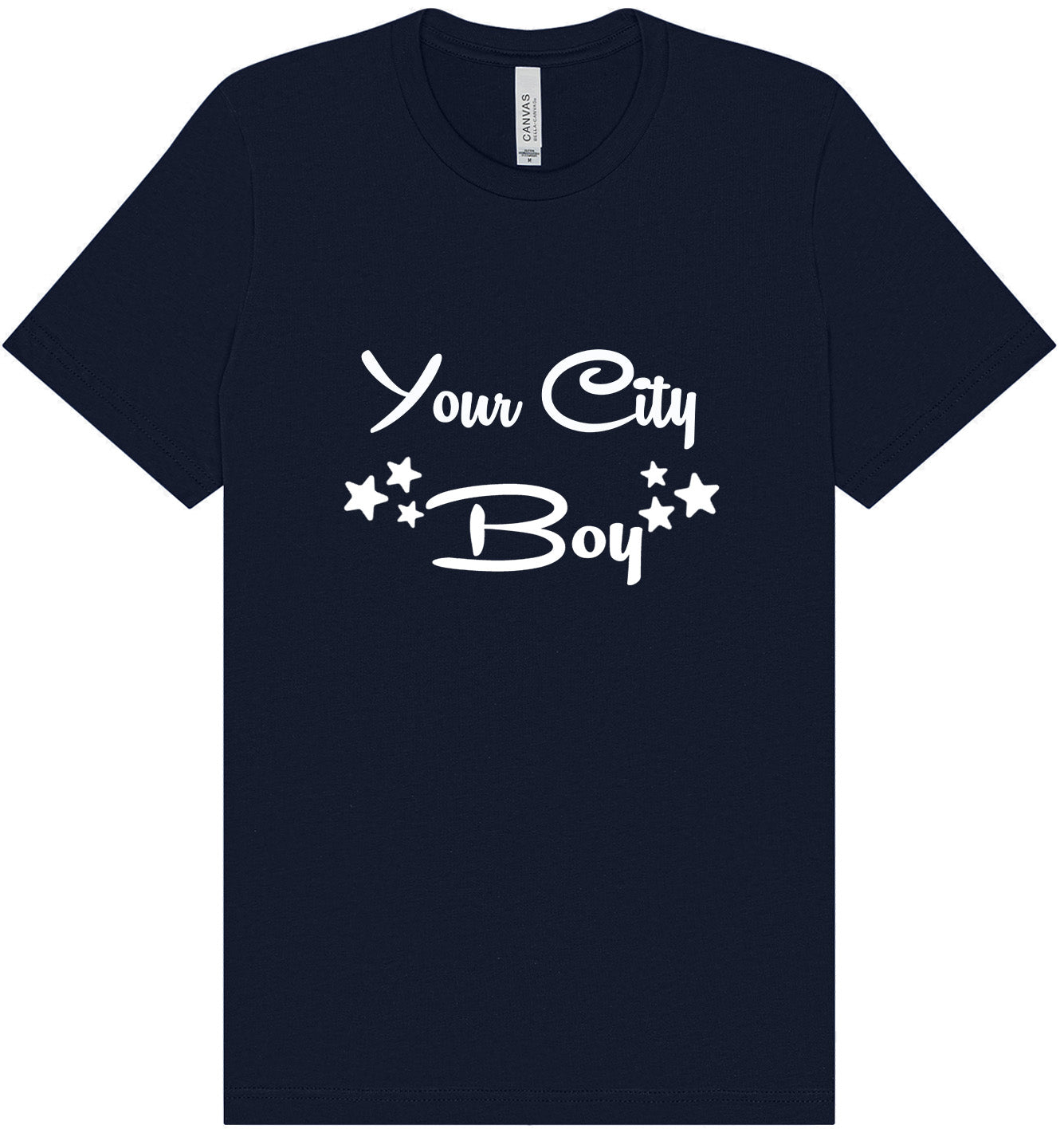 Custom Boy Adult Bella Canvas Shirt