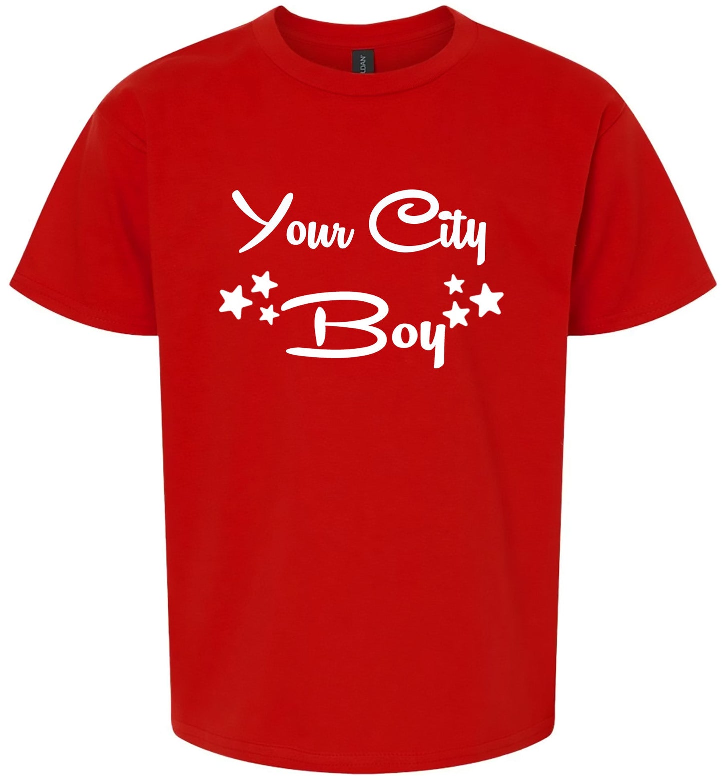 Custom Boy Children's Gildan Soft Shirt