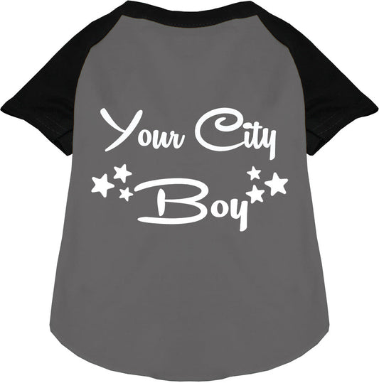 Custom Boy Pet Raglan Shirts