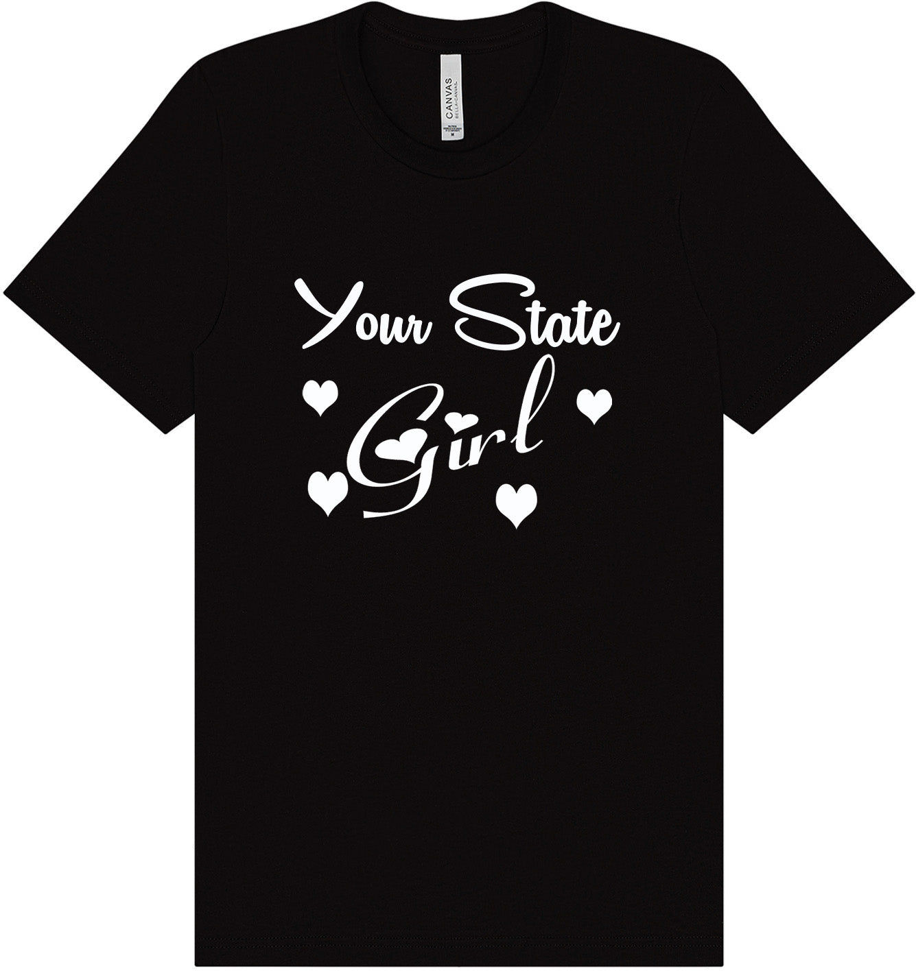 Custom Girl Adult Bella Canvas Shirt