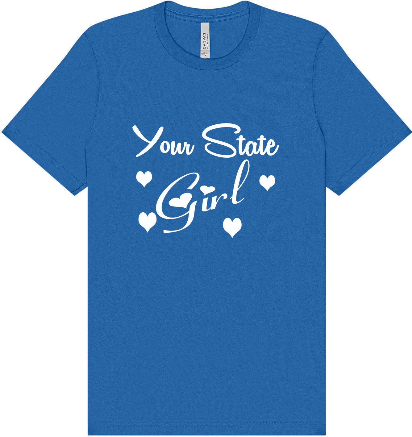 Custom Girl Adult Bella Canvas Shirt