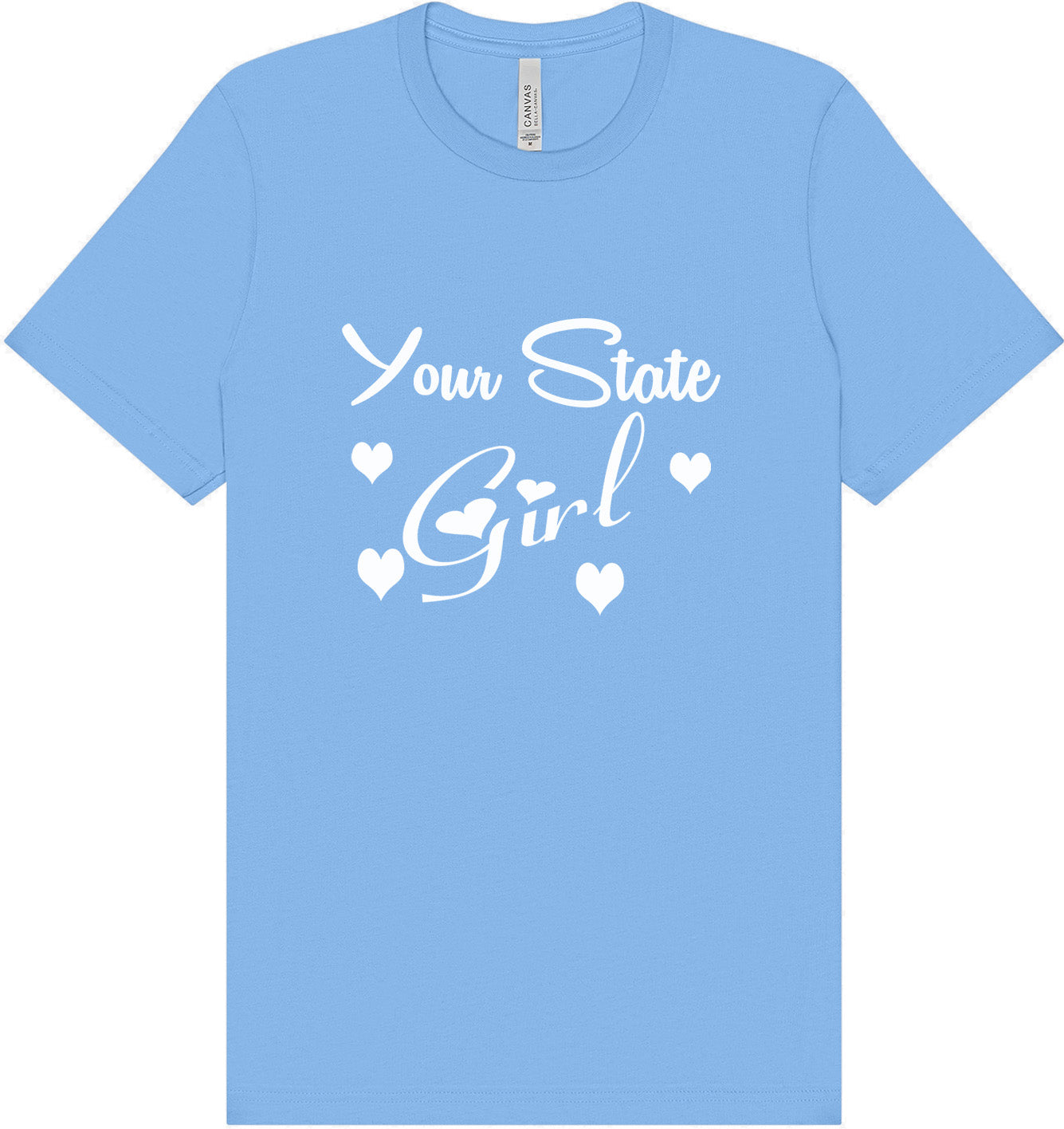 Custom Girl Adult Bella Canvas Shirt