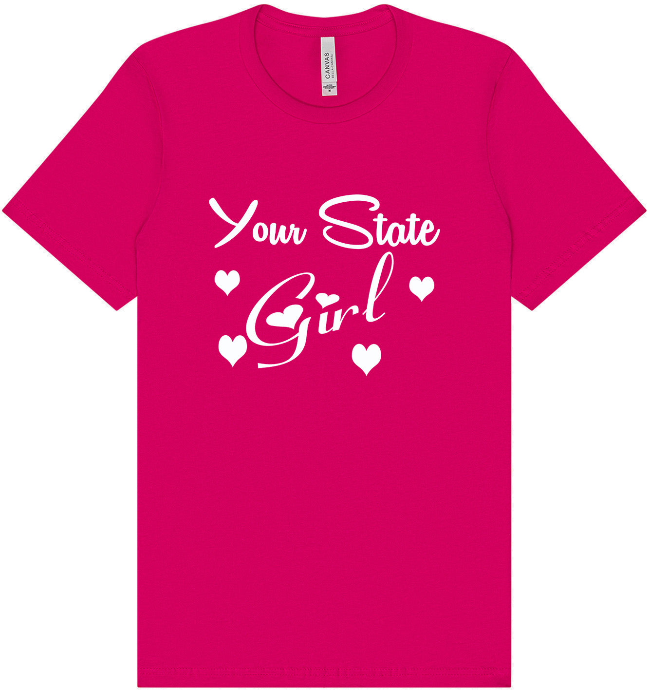 Custom Girl Adult Bella Canvas Shirt
