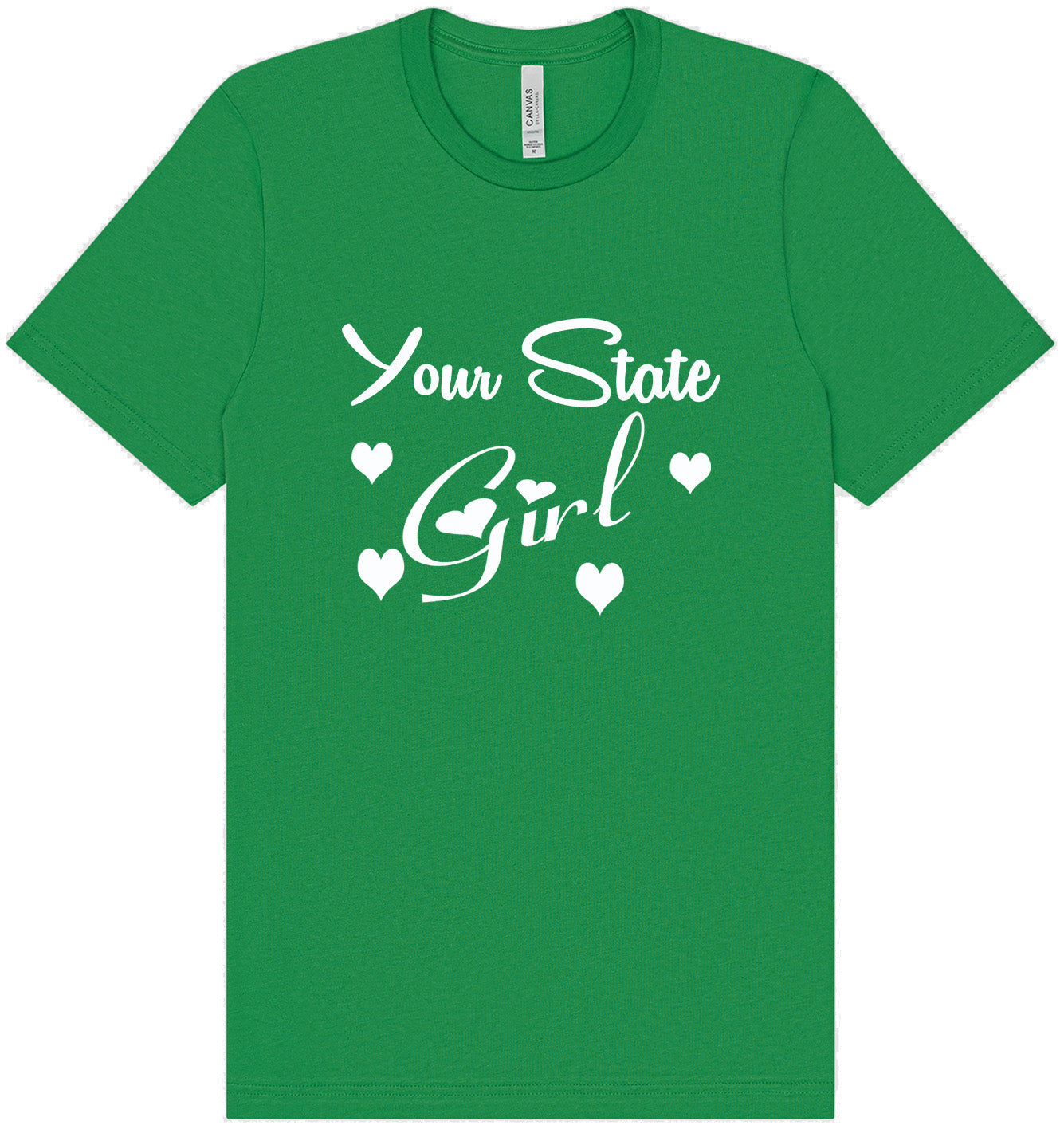 Custom Girl Adult Bella Canvas Shirt