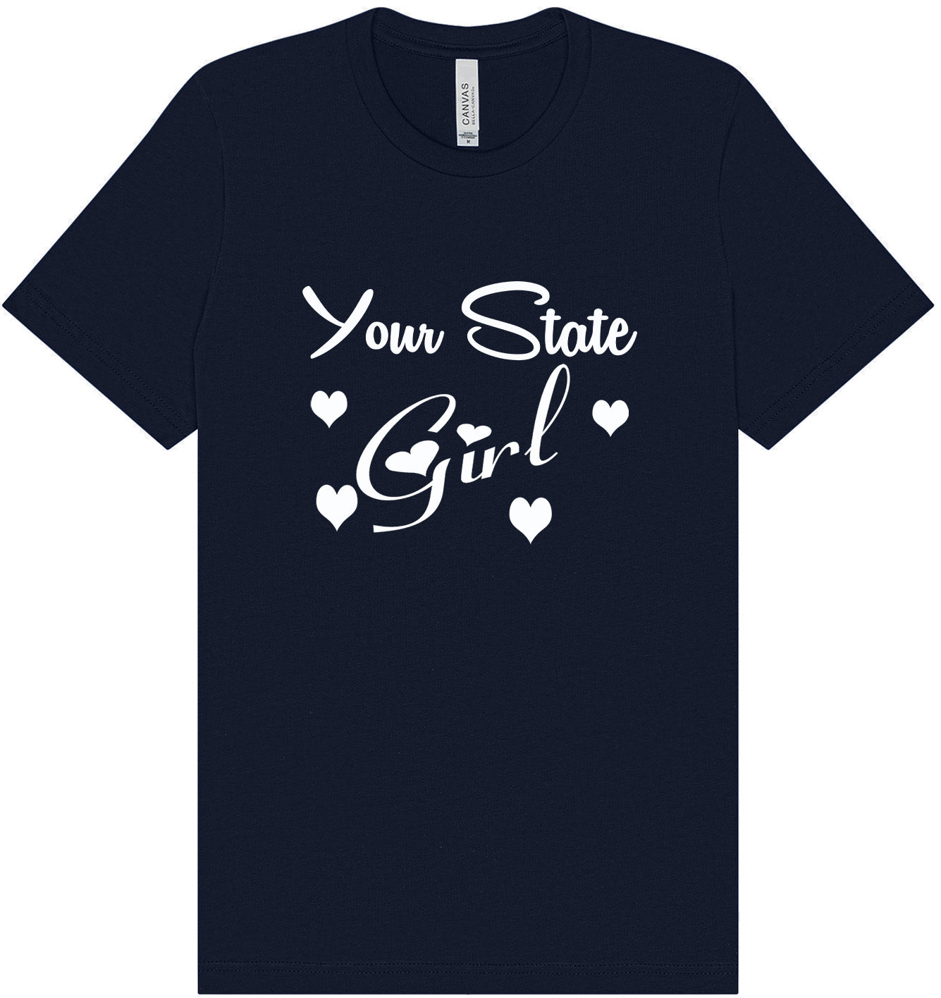 Custom Girl Adult Bella Canvas Shirt