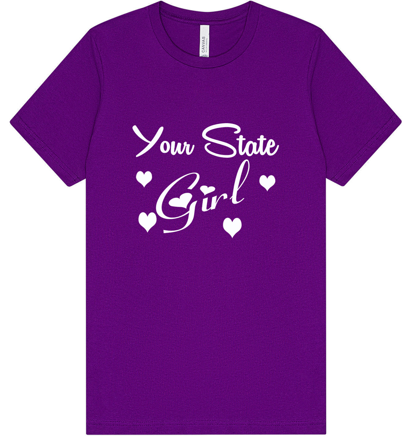 Custom Girl Adult Bella Canvas Shirt