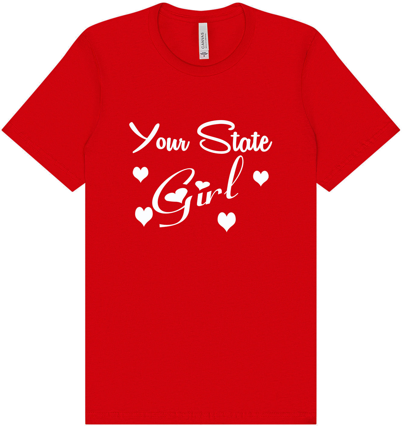 Custom Girl Adult Bella Canvas Shirt