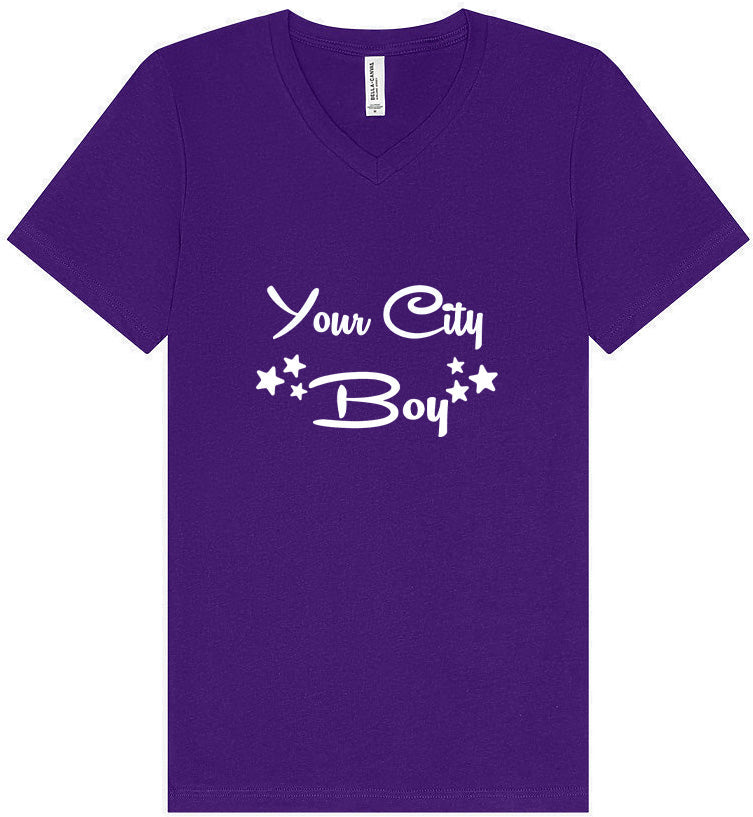 Custom Girl Unisex V-Neck Shirt