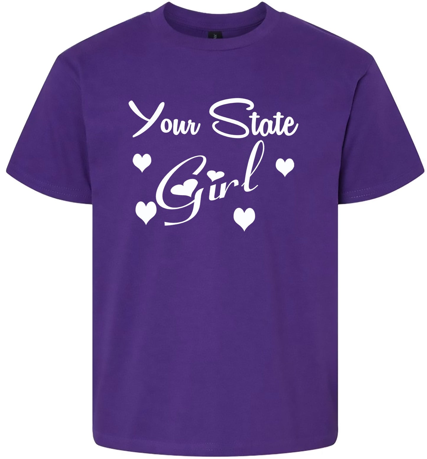 Custom Girl Children's Gildan Soft Shirt