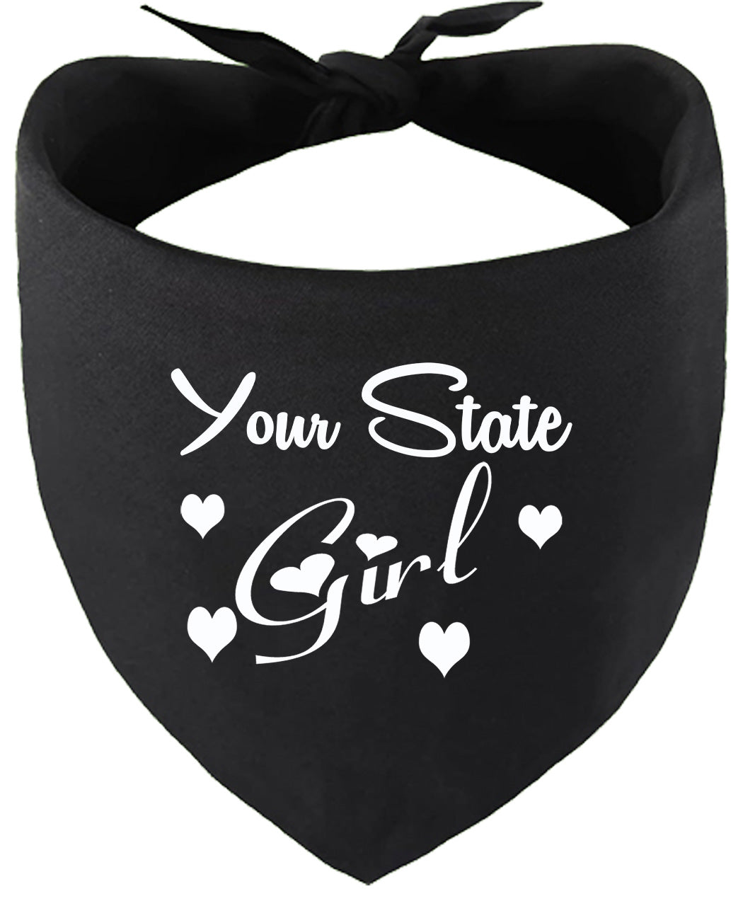 Custom Girl Pet Bandana