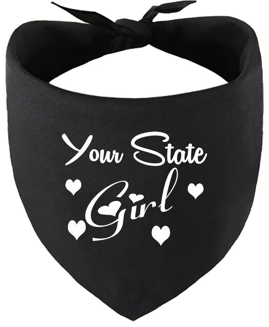 Custom Girl Pet Bandana