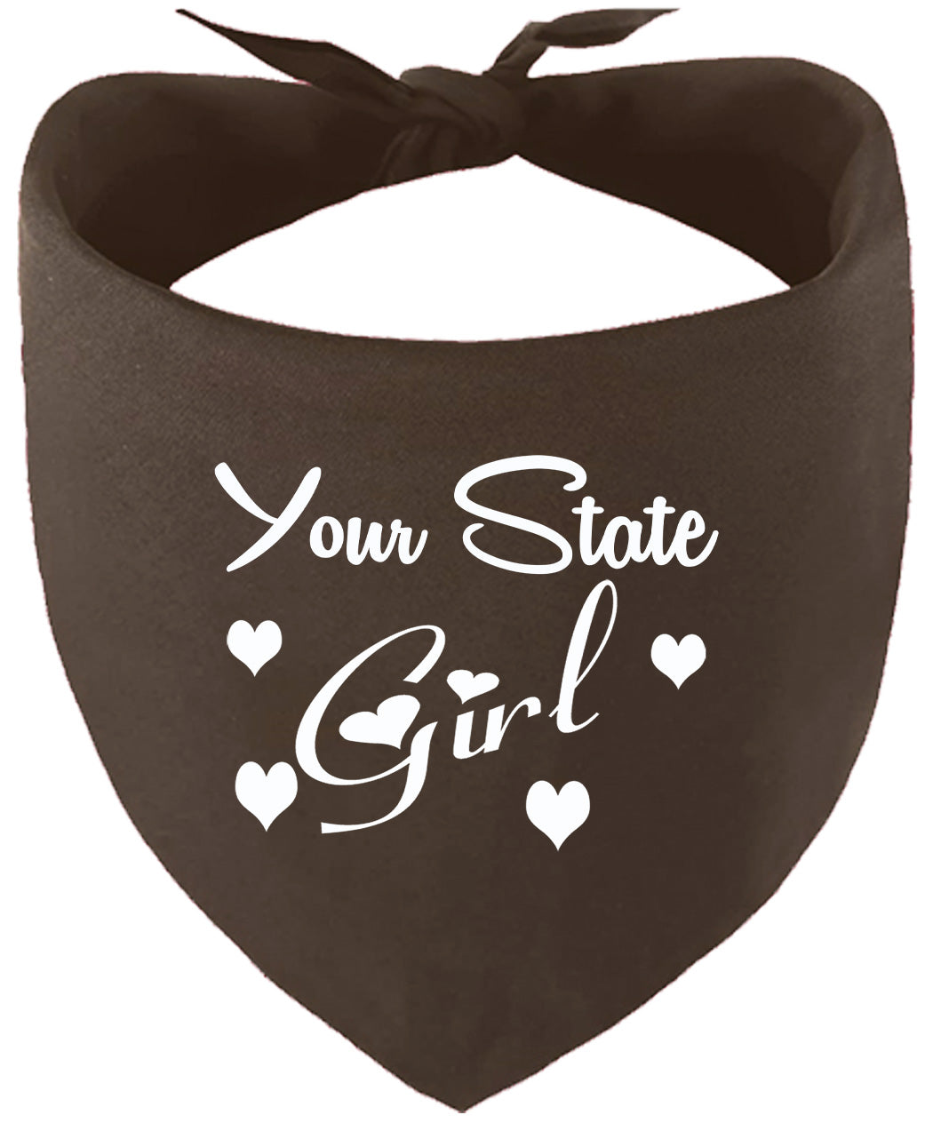 Custom Girl Pet Bandana