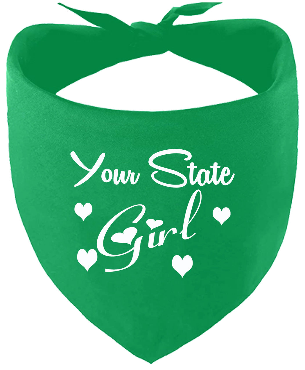 Custom Girl Pet Bandana