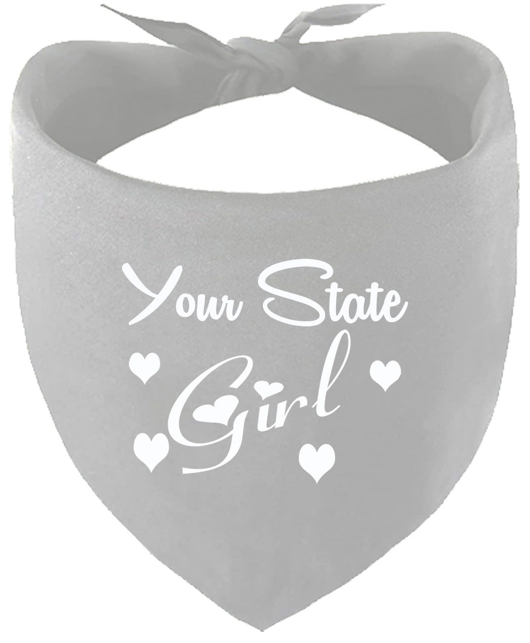 Custom Girl Pet Bandana