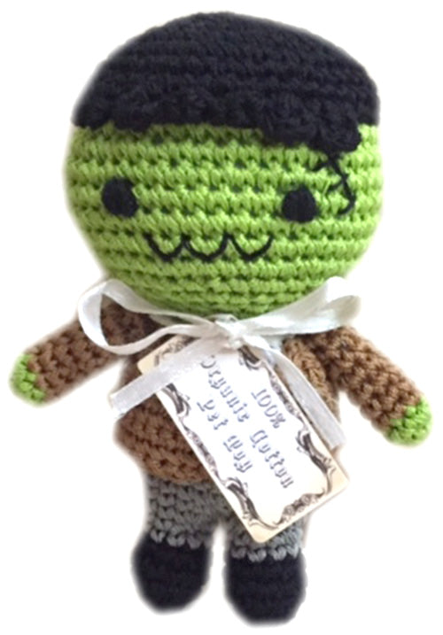 Franky Monster Crocheted Knit Knack Pet Toy