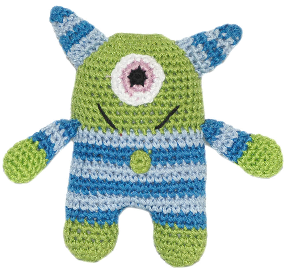 Monster Crocheted Knit Knack Pet Toy