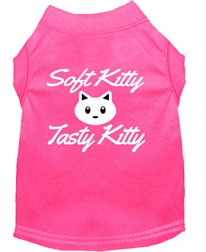 Pet Shirt "Soft Kitty, Tasty Kitty"