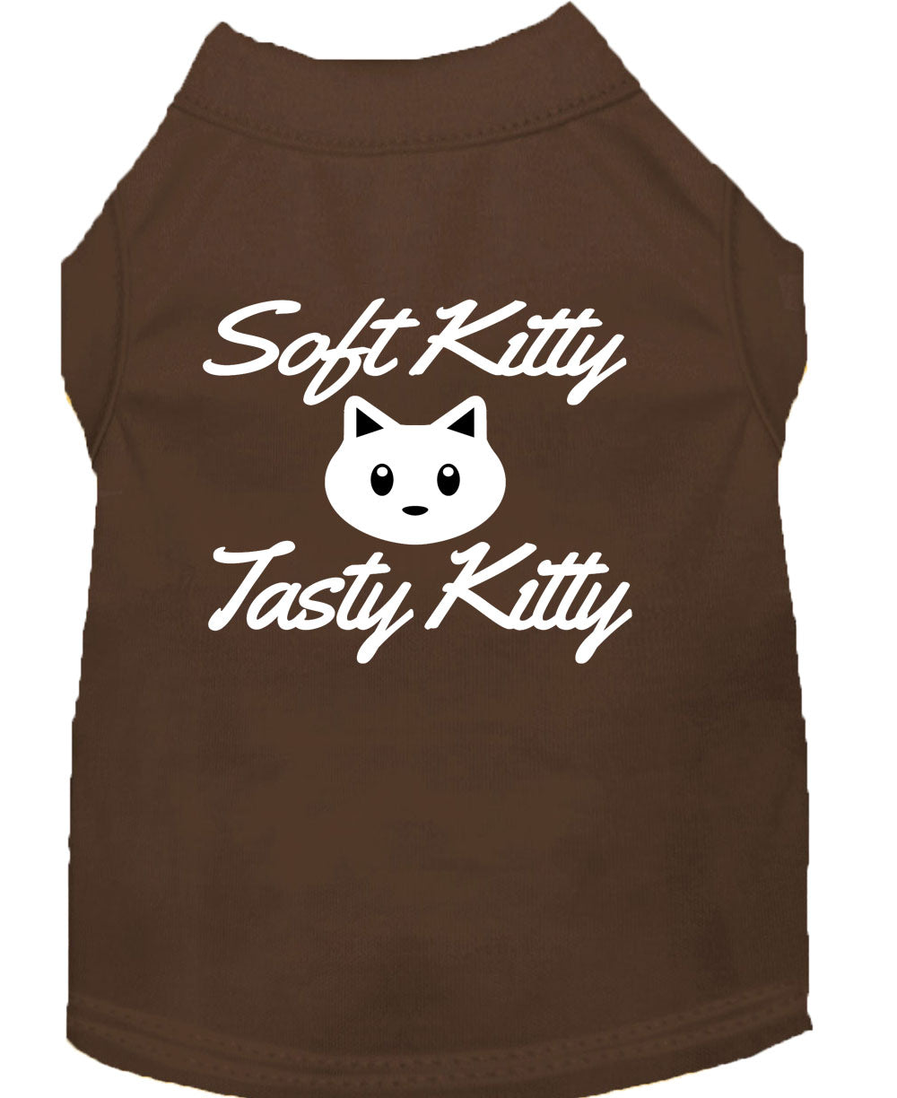Pet Shirt "Soft Kitty, Tasty Kitty"