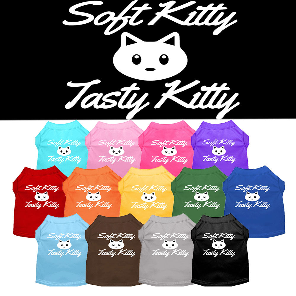 Pet Shirt "Soft Kitty, Tasty Kitty"