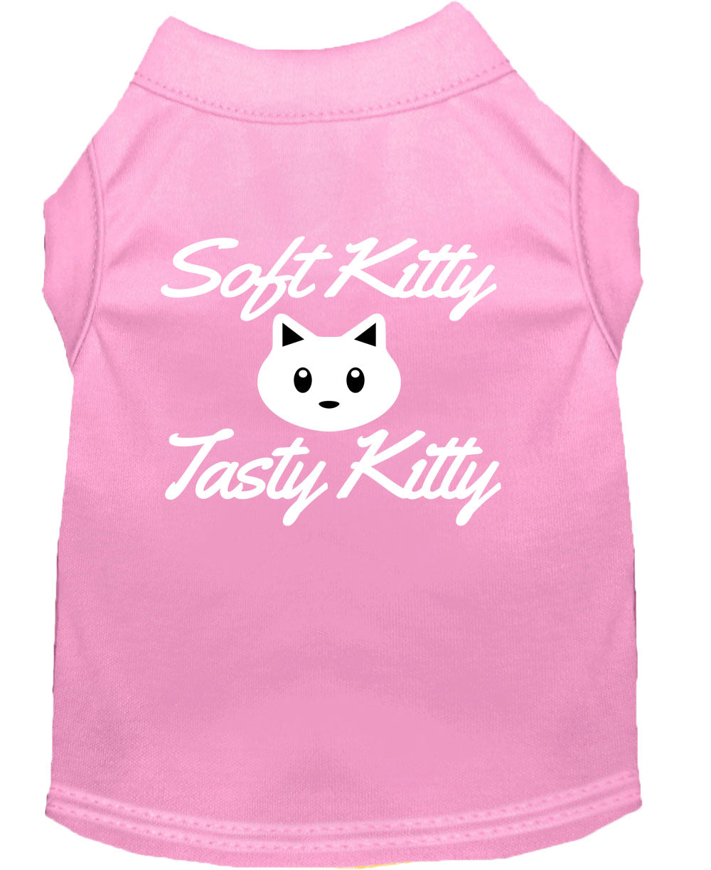 Pet Shirt "Soft Kitty, Tasty Kitty"