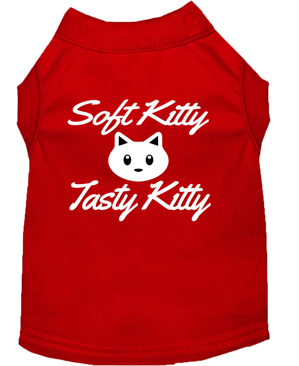 Pet Shirt "Soft Kitty, Tasty Kitty"