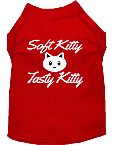 Pet Shirt "Soft Kitty, Tasty Kitty"
