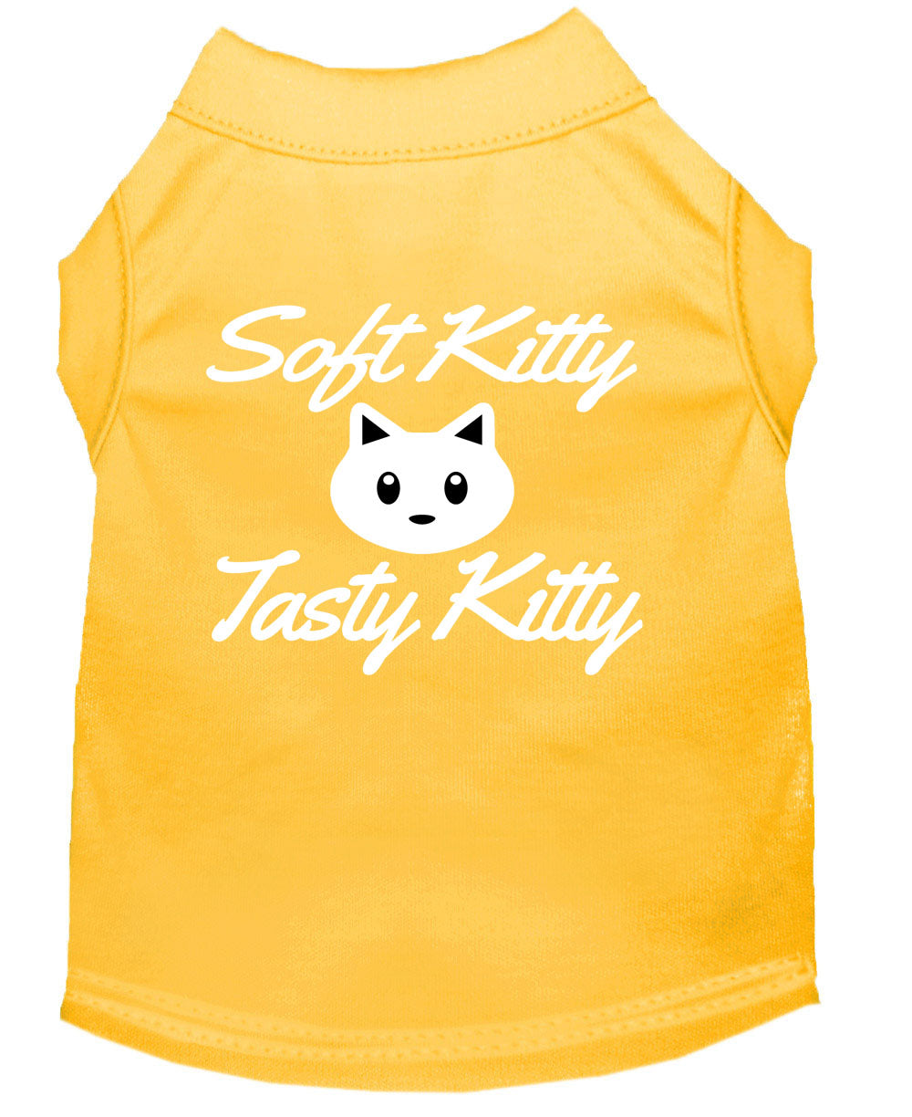 Pet Shirt "Soft Kitty, Tasty Kitty"