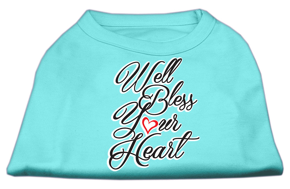 Camiseta para perros y gatos con serigrafía "Well Bless Your Heart"