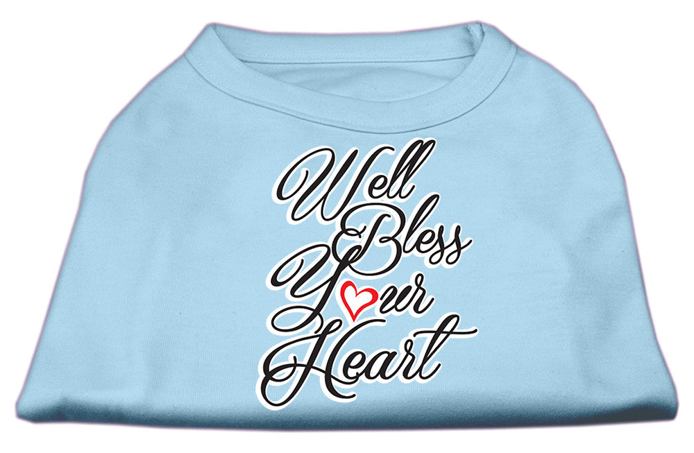 Camiseta para perros y gatos con serigrafía "Well Bless Your Heart"