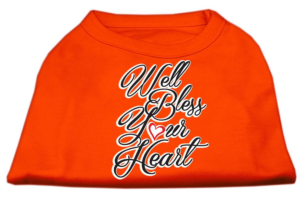 Camiseta para perros y gatos con serigrafía "Well Bless Your Heart"