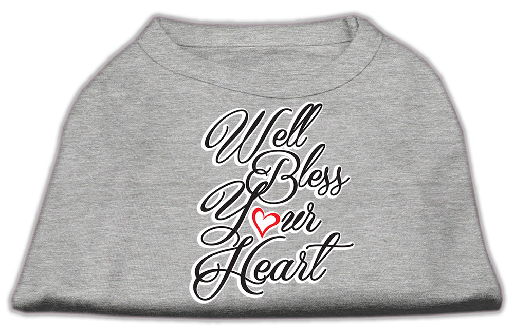 Camiseta para perros y gatos con serigrafía "Well Bless Your Heart"