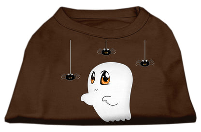 Camiseta de Halloween para perros y gatos con serigrafía "Sammy el fantasma"