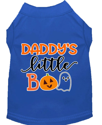 Halloween Pet Dog & Cat Shirt Screen Printed, "Daddy's Little Boo"
