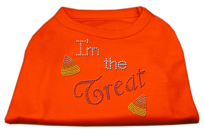 Halloween Pet Dog & Cat Shirt Rhinestone,"I'm The Treat"