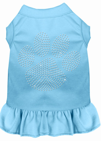 Vestido para perros y gatos con diamantes de imitación, "Clear Paw"