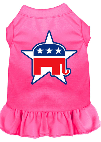 Pet Dress Screen Printed, "Republican"